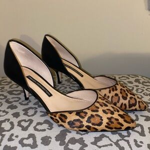 French Connection Leopard Print Heels